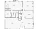 First floorplan showing the layout of the kitchen, living room, and Gathering room at 11118 Scotscraig Ct, Las Vegas, NV 89141