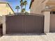 Gated driveway for parking and security at 11118 Scotscraig Ct, Las Vegas, NV 89141