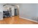 Versatile flex room with wood floors suitable for an office or additional living space at 2241 Verde Cape Ave, Henderson, NV 89052
