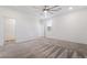 This bedroom features a ceiling fan, recessed lighting, and a closet at 2910 Ventana Ridge Ave, Henderson, NV 89044