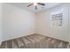 Bedroom featuring neutral carpeting and a ceiling fan, providing a cozy and comfortable ambiance at 2910 Ventana Ridge Ave, Henderson, NV 89044