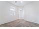 Bright bedroom with neutral carpet, a window, and white walls at 2910 Ventana Ridge Ave, Henderson, NV 89044