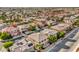 The aerial view shows single-Gathering homes in a well-planned community at 4664 Stuttgart St, Las Vegas, NV 89147