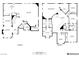 Floor plan displaying layout of rooms, dimensions, and spatial relationships of the house at 4664 Stuttgart St, Las Vegas, NV 89147
