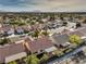 Neighborhood aerial showcasing the arrangement of single-Gathering homes within the community at 7021 Feather Pine St, Las Vegas, NV 89131