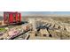 Wide angle aerial view of casinos, highways and commercial buildings with mountains in the background at 2700 Las Vegas Blvd # 4109, Las Vegas, NV 89109