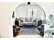 Comfortable living room with stylish decor and plenty of natural light at 3999 Delos Dr, Las Vegas, NV 89103