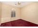 Bedroom features include carpet, textured walls, and a window at 4245 N Campbell Rd, Las Vegas, NV 89129
