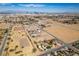 Expansive aerial view showing the property's size and proximity to equestrian facilities at 4530 W Maulding Ave, Las Vegas, NV 89139