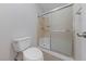 Clean bathroom featuring a shower with glass doors and tile surround at 6704 Indian Chief Dr # 101, Las Vegas, NV 89130