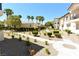 Well-manicured landscaping and inviting walkways create a serene ambiance in this beautiful community at 7231 Indian Creek Ln # 204, Las Vegas, NV 89149