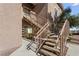 Exterior shot of property featuring stairway and some exterior foliage and rock landscaping at 8805 Jeffreys St # 2002, Las Vegas, NV 89123