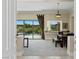 This living room has great access to the pool at 11473 Glowing Sunset Ln, Las Vegas, NV 89135