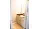 Small bathroom with a tile floor, vanity, and a tile backsplash at 2080 Karen Ave # 21, Las Vegas, NV 89169