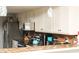 Kitchen featuring stainless steel appliances, pendant lights, and a breakfast bar at 2080 Karen Ave # 21, Las Vegas, NV 89169