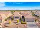 Stunning aerial view of the home showcasing the landscaping and exterior design at 2720 Spalding Dr, Las Vegas, NV 89134