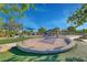 A great view of the community playground with picnic pavilion and shade at 3049 Echoed Rondel Ln, Henderson, NV 89044