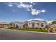 Charming single-story home with stone accents, manicured lawn, and thoughtfully designed landscaping at 3731 Caesars Cir, Las Vegas, NV 89120