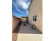 A covered patio provides the perfect outdoor space at 5214 Monterey Park Cir, Las Vegas, NV 89146