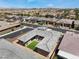 Bird's-eye view of the property, highlighting its desirable location within a well-maintained community at 6801 Steel Mist St, Las Vegas, NV 89148