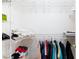 Walk-in closet with shelving, hanging rods, and ample storage for clothing at 10608 Medicine Bow St, Las Vegas, NV 89183