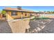 Backyard view features a patio, a hot tub, and minimal landscaping at 3337 Irv Marcus Dr, Las Vegas, NV 89108