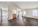 Spacious living room with hardwood floors, natural light, and an open layout at 3337 Irv Marcus Dr, Las Vegas, NV 89108