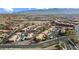 Aerial view of the apartment complex showing layout and surrounding landscape, with mountain backdrop at 378 Colleen Ct # G, Mesquite, NV 89027