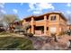 Apartment building with stairs, covered patios, landscaping and stucco facade at 378 Colleen Ct # G, Mesquite, NV 89027
