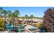 Exterior view of the community pool and nearby apartment homes at 378 Colleen Ct # G, Mesquite, NV 89027