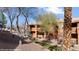 Apartment building exterior with stairs leading to upper units and landscaping at 378 Colleen Ct # G, Mesquite, NV 89027