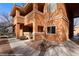 Exterior of apartment building with private patios and landscaped grounds at 378 Colleen Ct # G, Mesquite, NV 89027