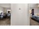 Hallway view, that leads to an office space on the left, and a bedroom on the right at 378 Colleen Ct # G, Mesquite, NV 89027