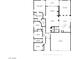 Detailed architectural floor plan with dimensions, showcasing the layout of rooms and spaces in the home at 6360 Bullring Ln, Las Vegas, NV 89130