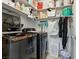 Laundry room with a front-loading washer and dryer at 6527 Netherseal Ave, Las Vegas, NV 89139