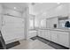 Well-appointed bathroom featuring a glass shower, soaking tub, and dual vanities at 8976 S Park St, Las Vegas, NV 89178