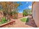 Well-maintained backyard with desert landscaping at 1562 Pimlico Hills St, Henderson, NV 89014