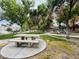 A community park with mature trees, picnic tables, playground equipment, and walking paths for residents to enjoy at 1562 Pimlico Hills St, Henderson, NV 89014