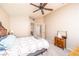 Spacious bedroom boasts natural light and neutral colors at 254 Camelback Ridge Ave, Henderson, NV 89012