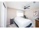 Clean bedroom with carpet floors and a window at 254 Camelback Ridge Ave, Henderson, NV 89012