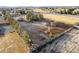 Aerial view of the expansive lot with trees and desert landscape at 3051 S Rainbow Ave, Pahrump, NV 89048