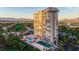 Beautiful high rise with mountain views, surrounded by lush golf course, community pool, and tennis court at 3111 Bel Air Dr # 7D, Las Vegas, NV 89109