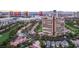 Beautiful high rise with Las Vegas skyline views surrounded by lush green golf course and luxury homes at 3111 Bel Air Dr # 7D, Las Vegas, NV 89109