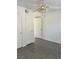 Bedroom featuring a ceiling fan, closet, and tile flooring at 3119 Key Largo Dr # 204, Las Vegas, NV 89120