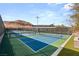 Well-maintained tennis courts offering a great place to play tennis at 10179 Emerald Sunset Ct, Las Vegas, NV 89148