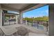 Spacious covered patio with a view of the pool and backyard at 1704 Tangiers Dr, Henderson, NV 89012