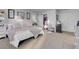 Bright main bedroom features carpeted floor, a closet, and large windows at 193 Calabria Peak Ct, Henderson, NV 89012