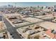 High-angle view displaying the property's proximity to urban amenities at 203 N 13Th St, Las Vegas, NV 89101