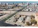Elevated perspective highlighting the property and adjacent city streets at 203 N 13Th St, Las Vegas, NV 89101