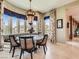 A breakfast nook offers natural light and a built-in bench, perfect for enjoying meals with a view at 2038 Cherry Creek Cir, Las Vegas, NV 89135